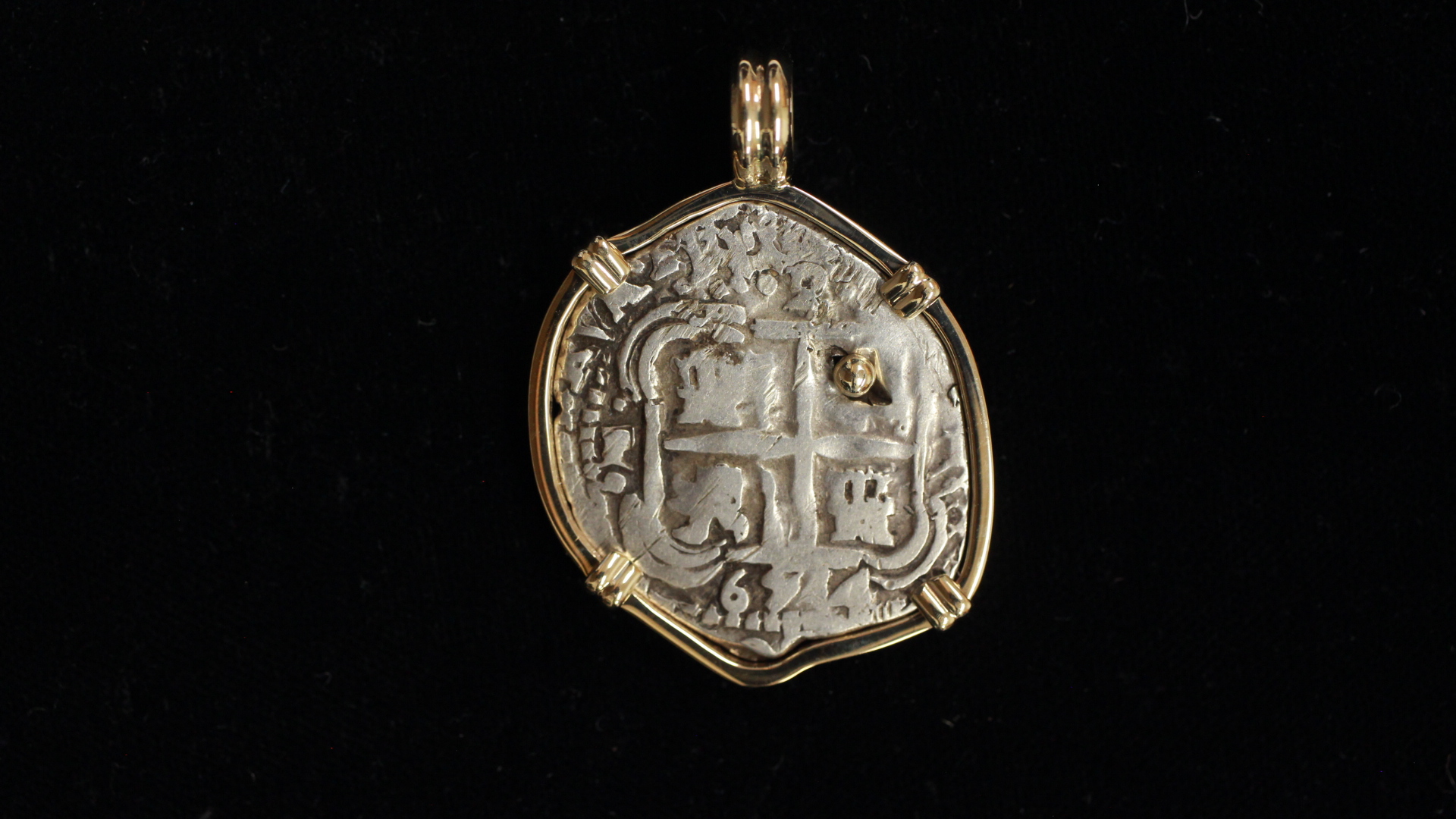 Treasure coin, Capitana, 2 reales, 2021248