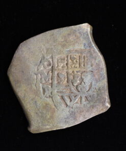 Unknown shipwreck, dated 1729, 8 reales,2024484 - Image 2