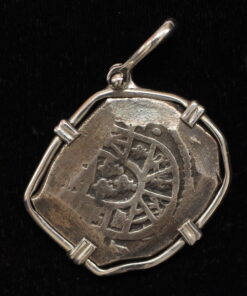 1715 Fleet, 4 reales mounted, 2026187 - Image 2