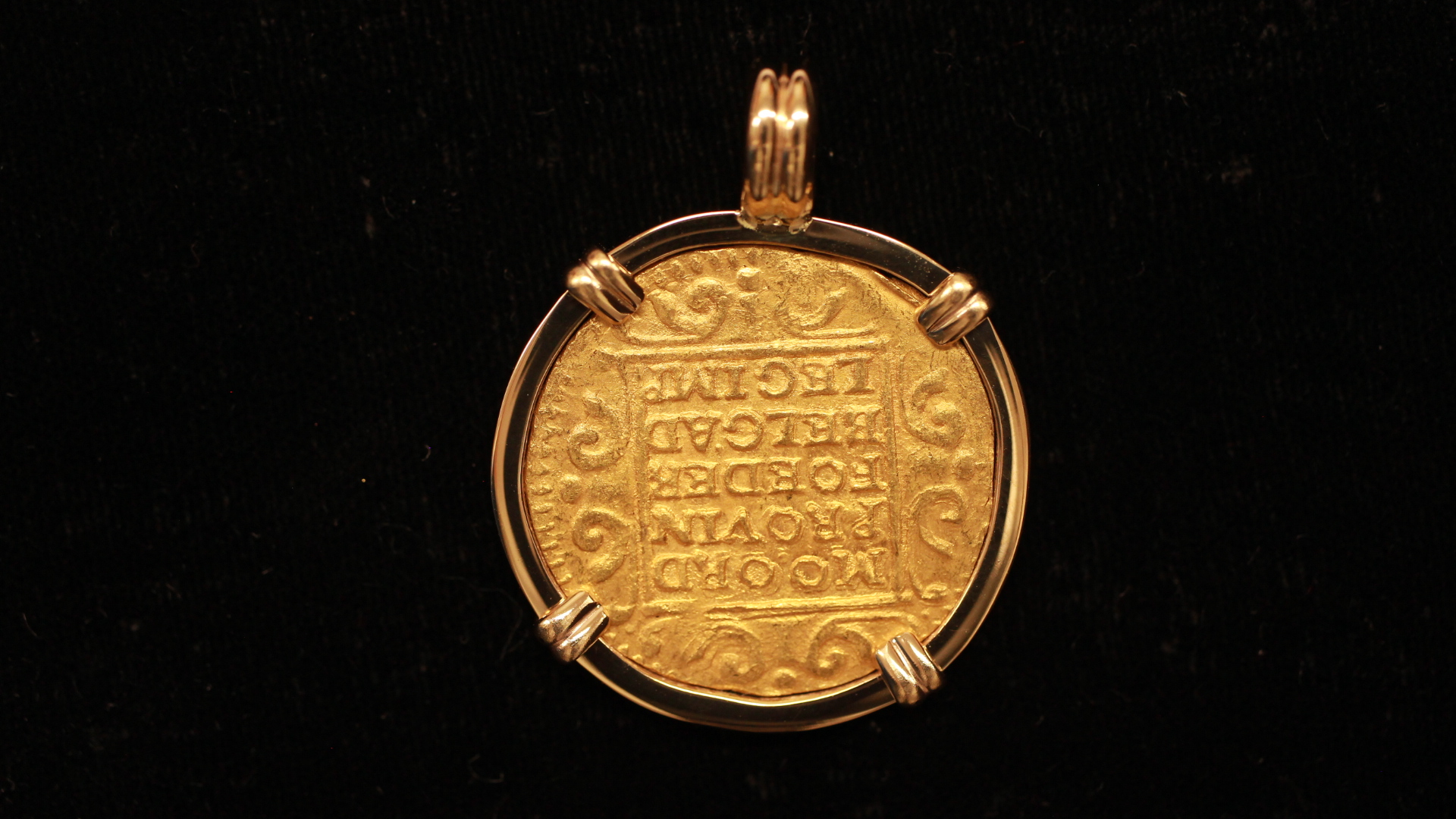 Akerandam shipwreck 1724 Ducat mounted, 2026176 - Image 3